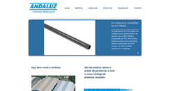Desktop Screenshot of andaluz.ind.br